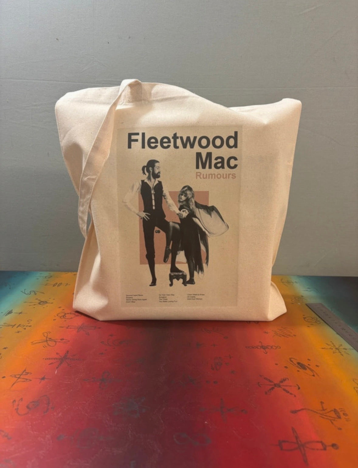 FLEETWOOD MAC - RUMOURS  - Symbios Design Tote Bag