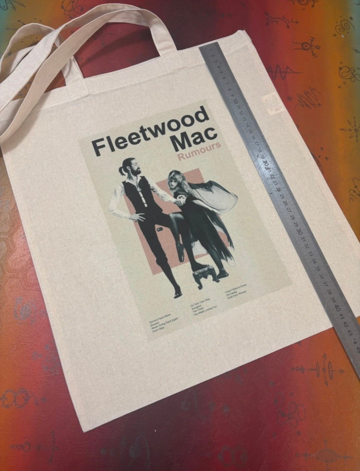 FLEETWOOD MAC - RUMOURS  - Symbios Design Tote Bag