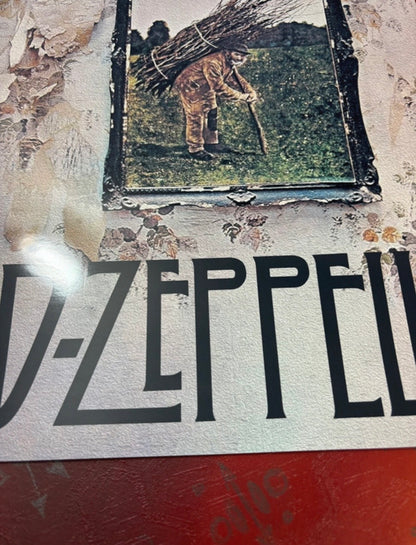 LED ZEPPELIN - Symbios Design Rare Glossy Poster Print