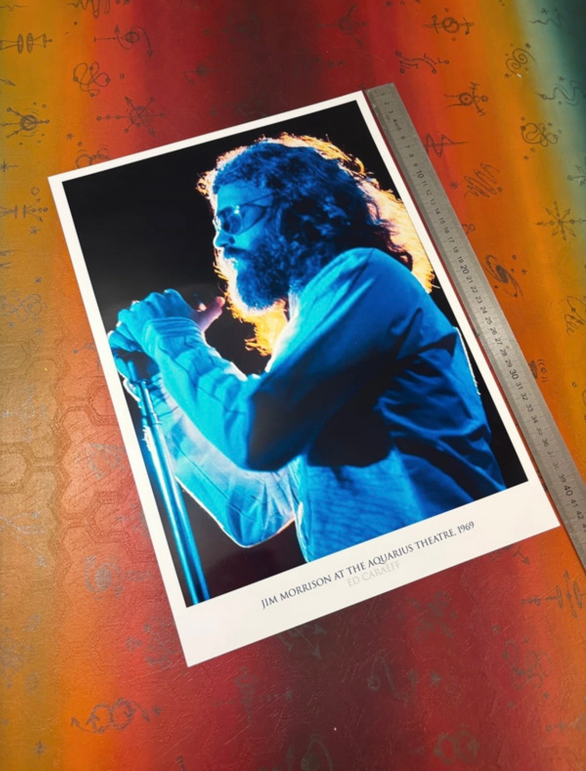 THE DOORS - JIM MORRISON - Symbios Design Rare Glossy Poster Print