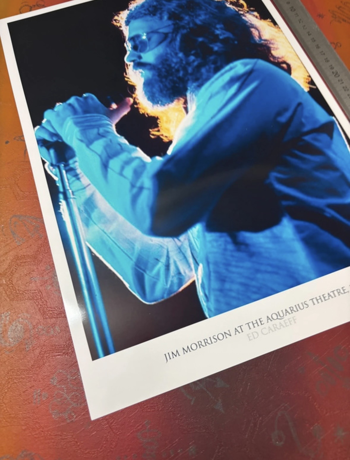 THE DOORS - JIM MORRISON - Symbios Design Rare Glossy Poster Print