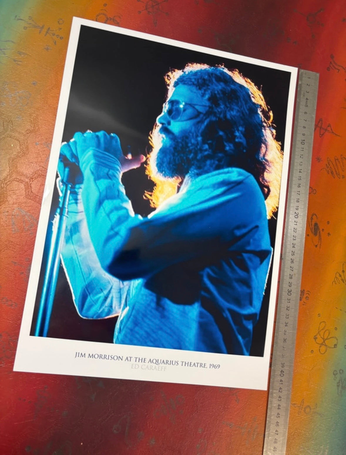 THE DOORS - JIM MORRISON - Symbios Design Rare Glossy Poster Print