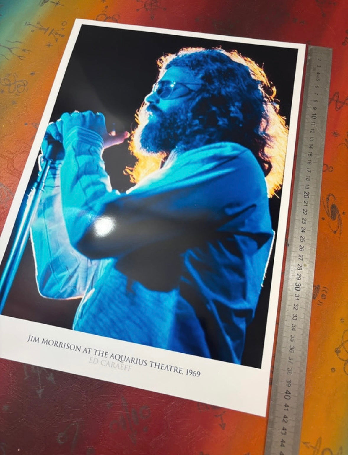 THE DOORS - JIM MORRISON - Symbios Design Rare Glossy Poster Print