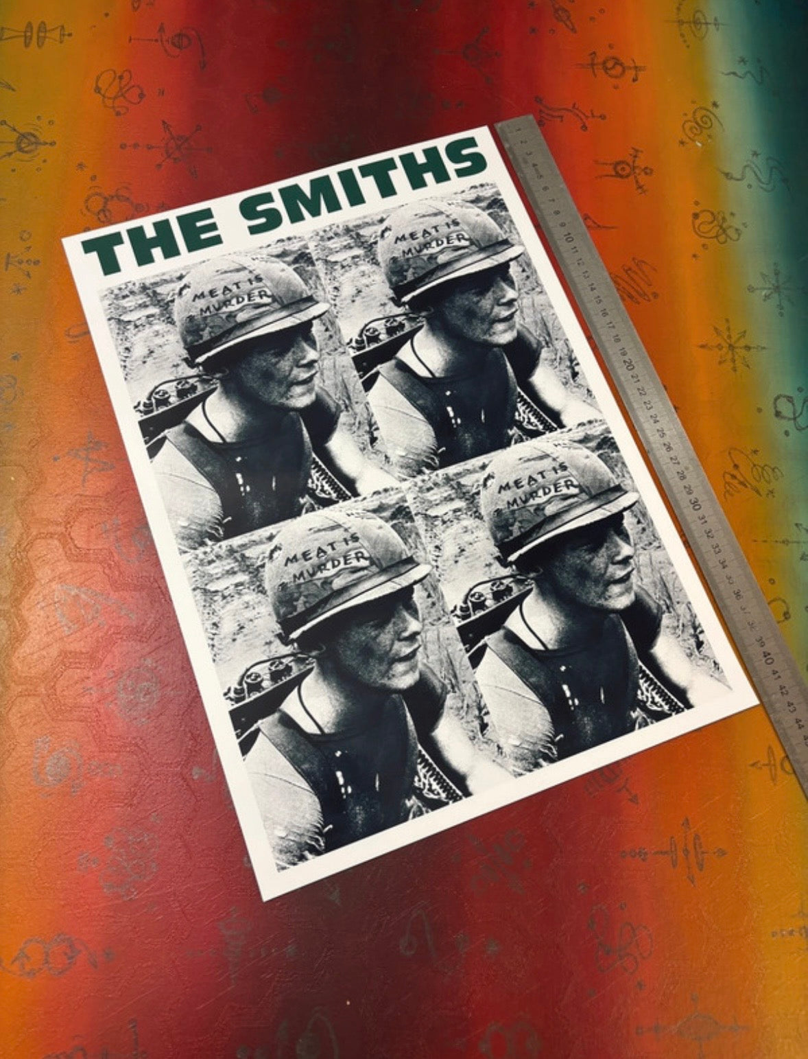 THE SMITHS - MEAT IS MURDER - Symbios Design Rare Glossy Poster Print
