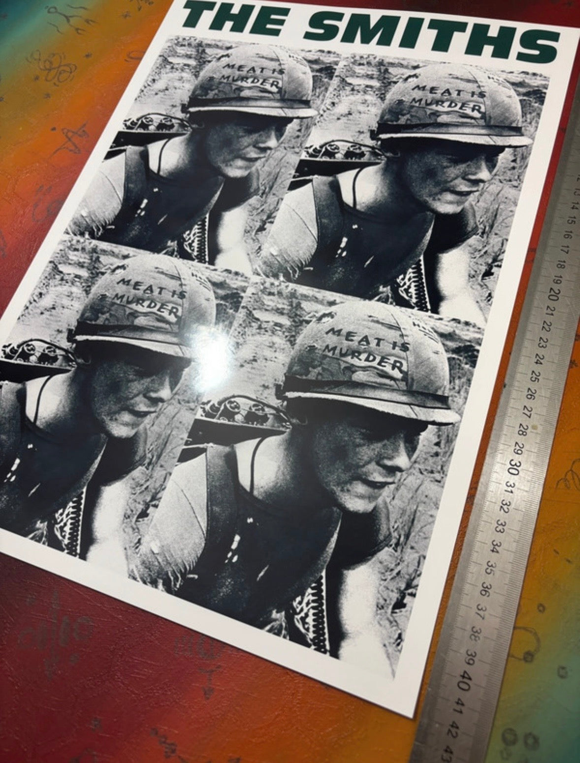 THE SMITHS - MEAT IS MURDER - Symbios Design Rare Glossy Poster Print