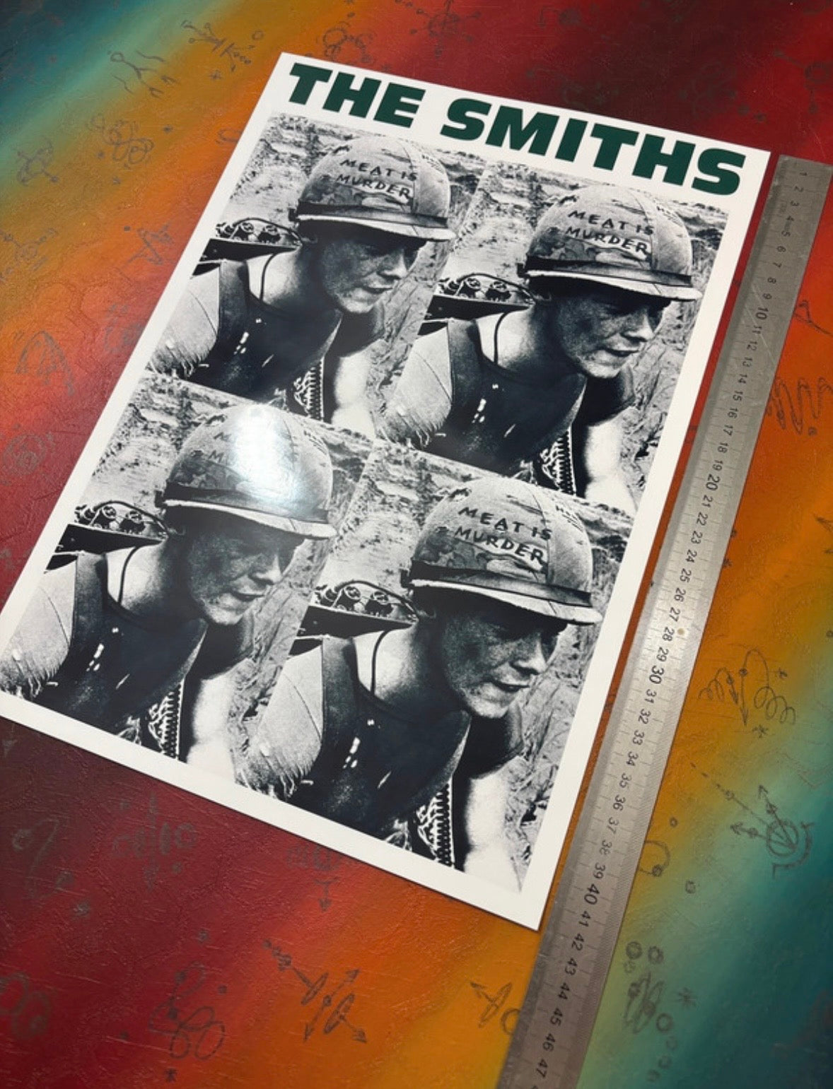 THE SMITHS - MEAT IS MURDER - Symbios Design Rare Glossy Poster Print