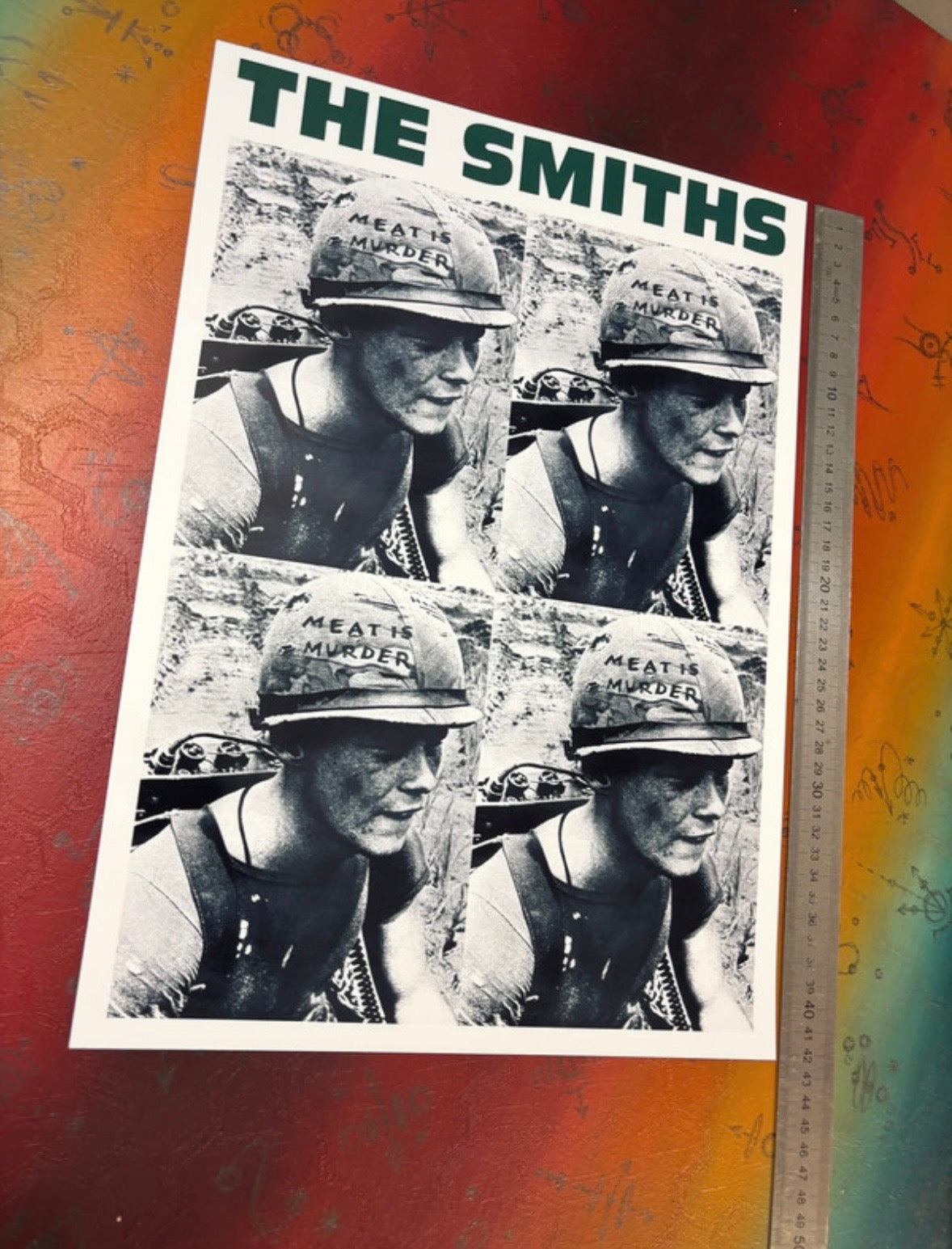 THE SMITHS - MEAT IS MURDER - Symbios Design Rare Glossy Poster Print