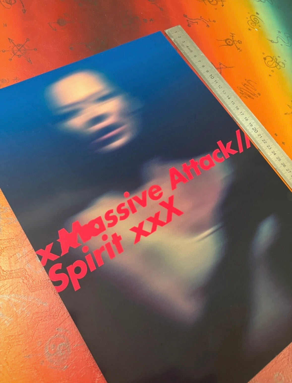 MASSIVE ATTACK - KATE MOSS - Symbios Design Rare Glossy Poster Print