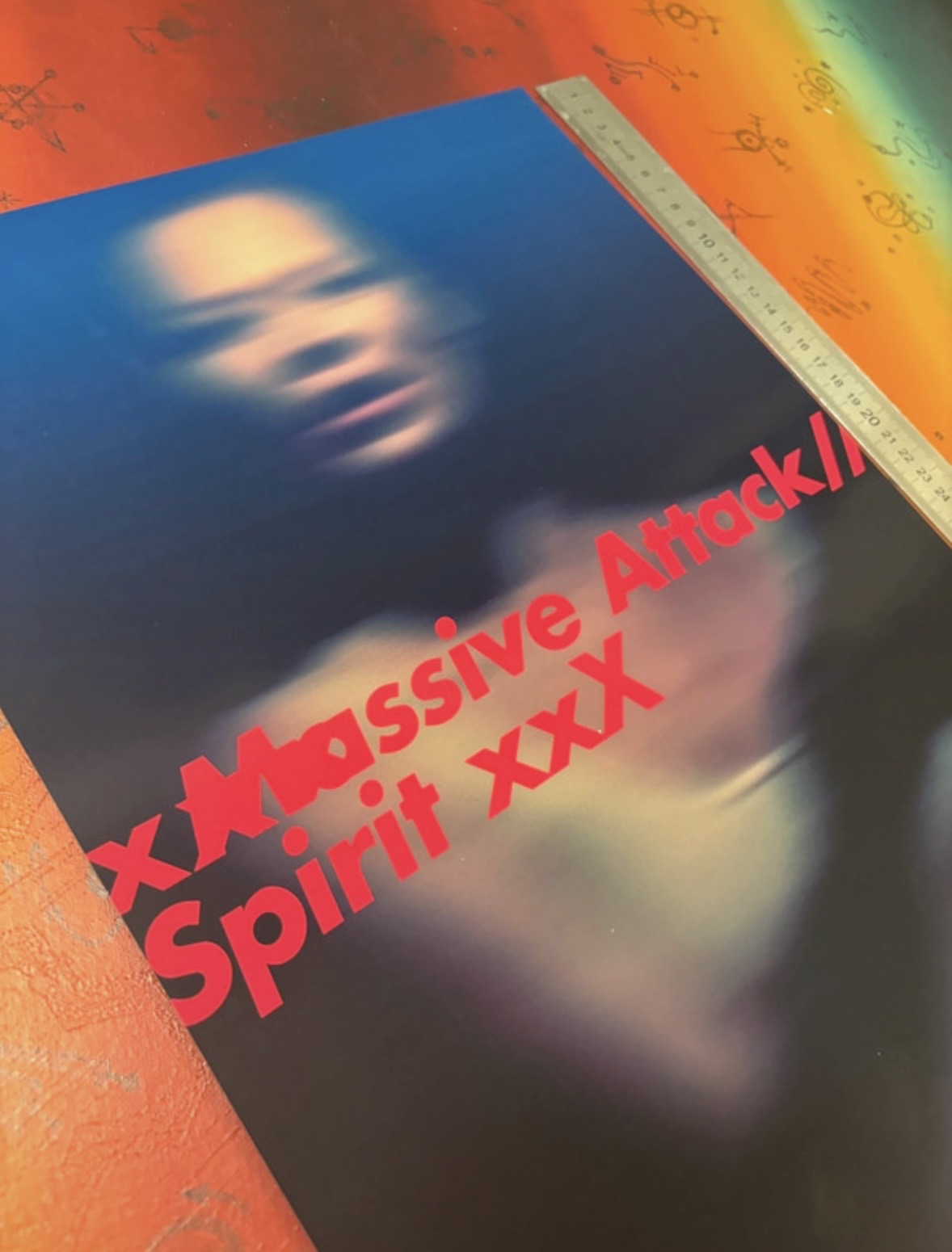 MASSIVE ATTACK - KATE MOSS - Symbios Design Rare Glossy Poster Print