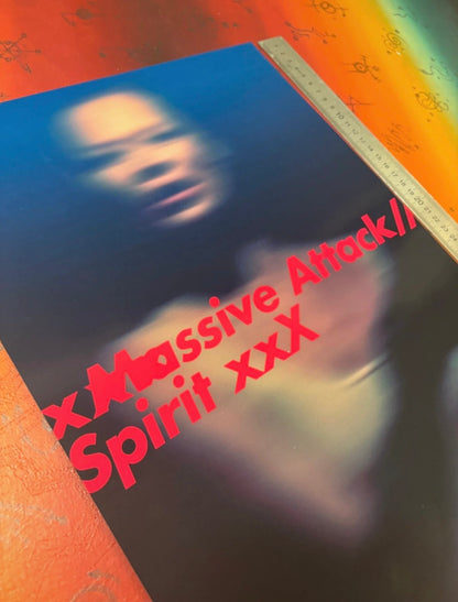 MASSIVE ATTACK - KATE MOSS - Symbios Design Rare Glossy Poster Print