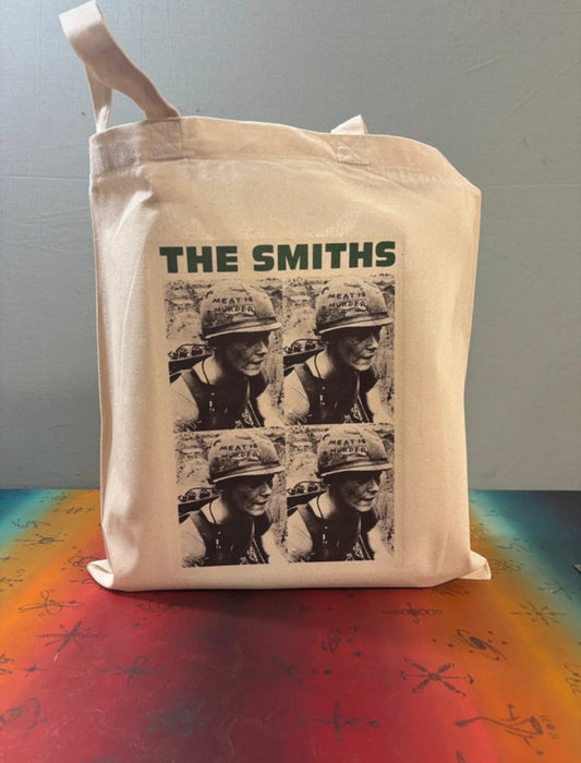 THE SMITHS - MEAT IS MURDER  - Symbios Design Tote Bag