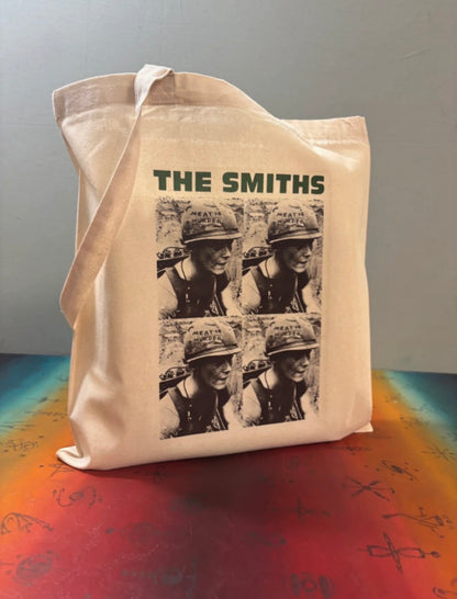 THE SMITHS - MEAT IS MURDER  - Symbios Design Tote Bag