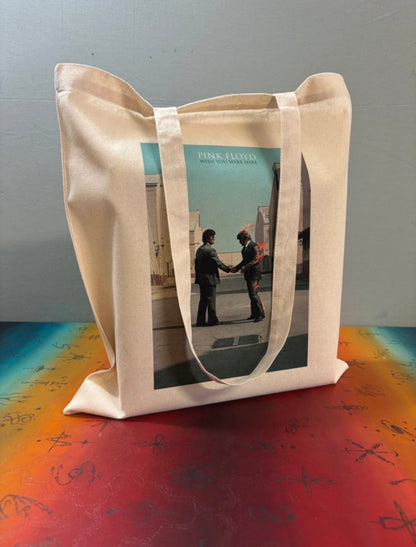 PINK FLOYD - WISH YOU WERE HERE  - Symbios Design Tote Bag