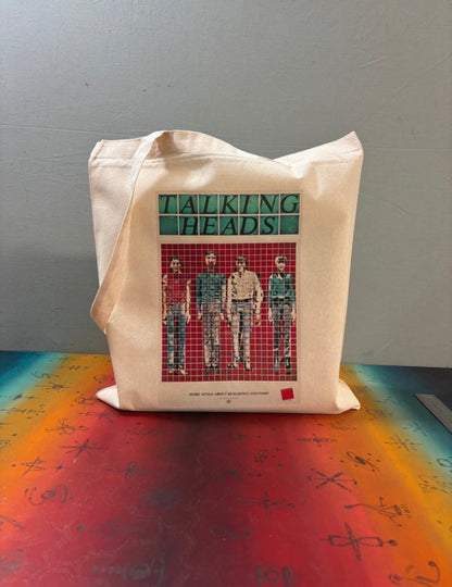 TALKING HEADS  - Symbios Design Tote Bag