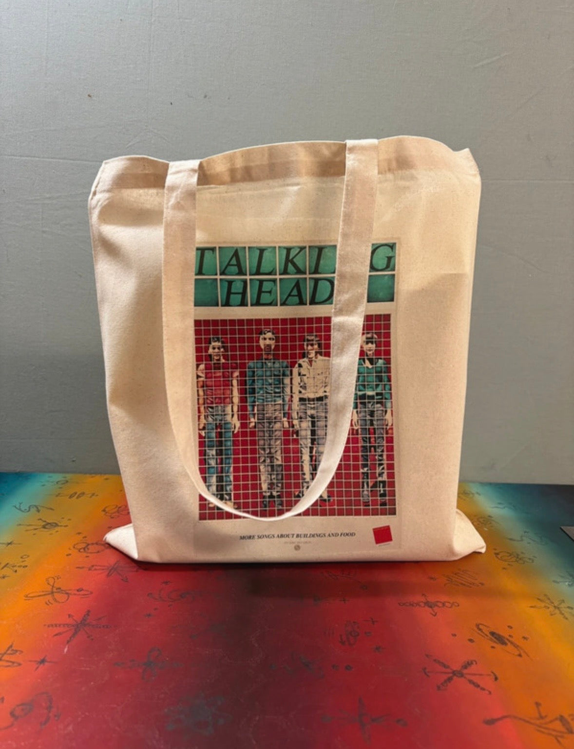 TALKING HEADS  - Symbios Design Tote Bag