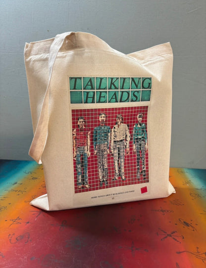 TALKING HEADS  - Symbios Design Tote Bag