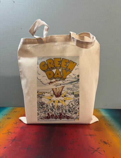 GREEN DAY - DOOKIE  - Symbios Design Tote Bag