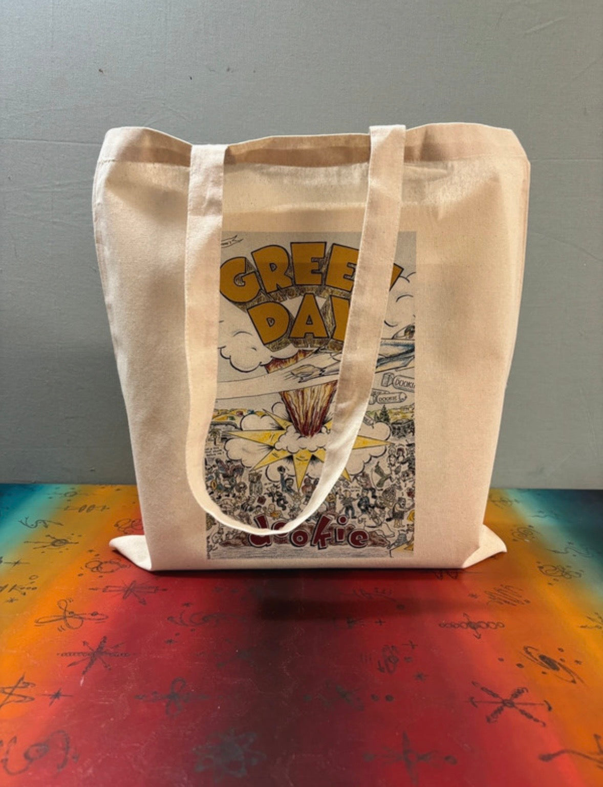 GREEN DAY - DOOKIE  - Symbios Design Tote Bag