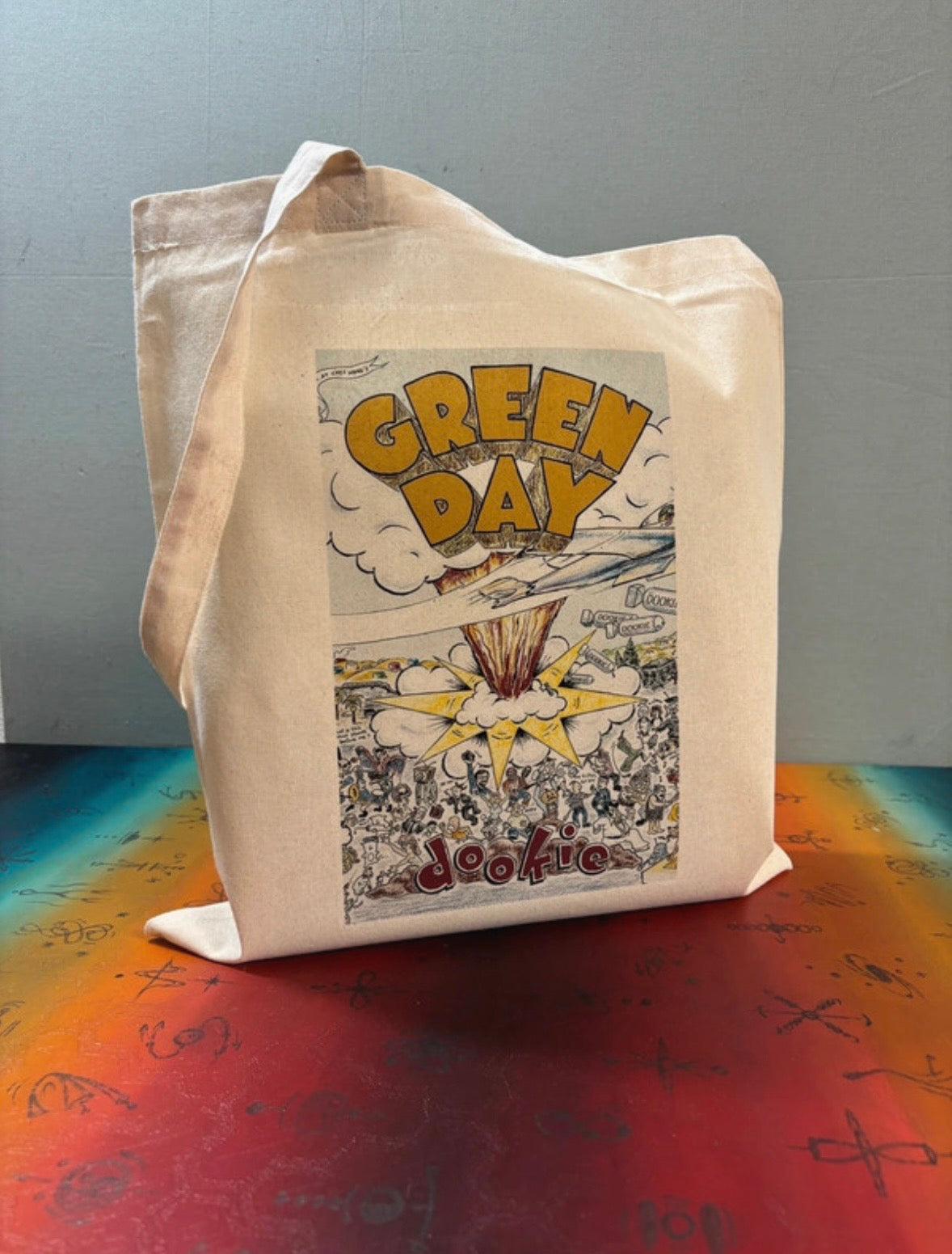 GREEN DAY - DOOKIE  - Symbios Design Tote Bag