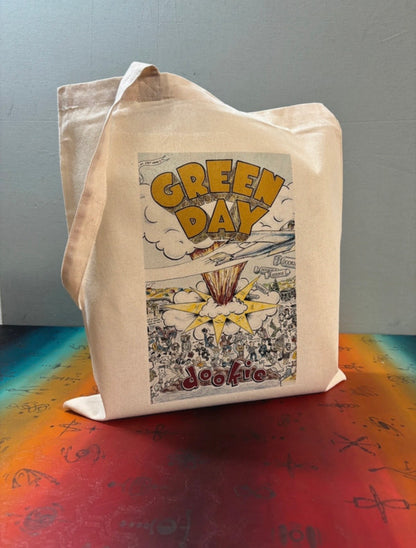 GREEN DAY - DOOKIE  - Symbios Design Tote Bag