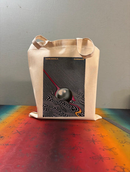 TAME IMPALA - CURRENTS  - Symbios Design Tote Bag