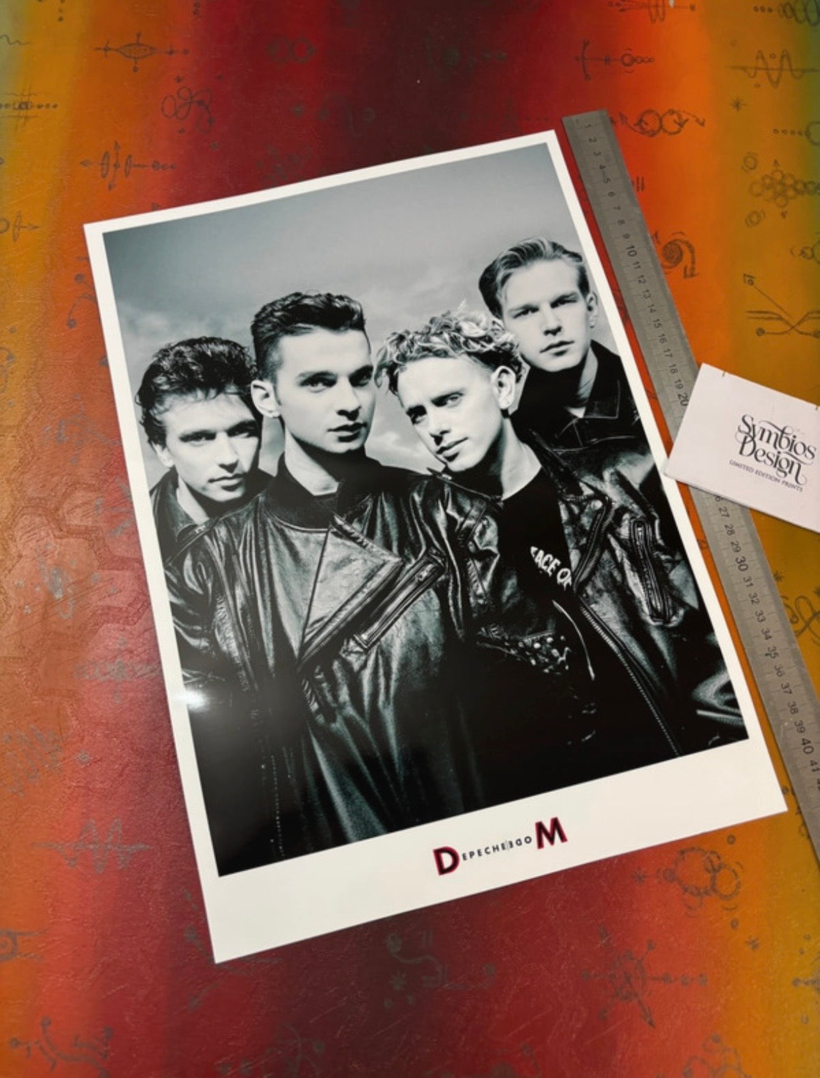 DEPECHE MODE - Symbios Design Rare Glossy Poster Print