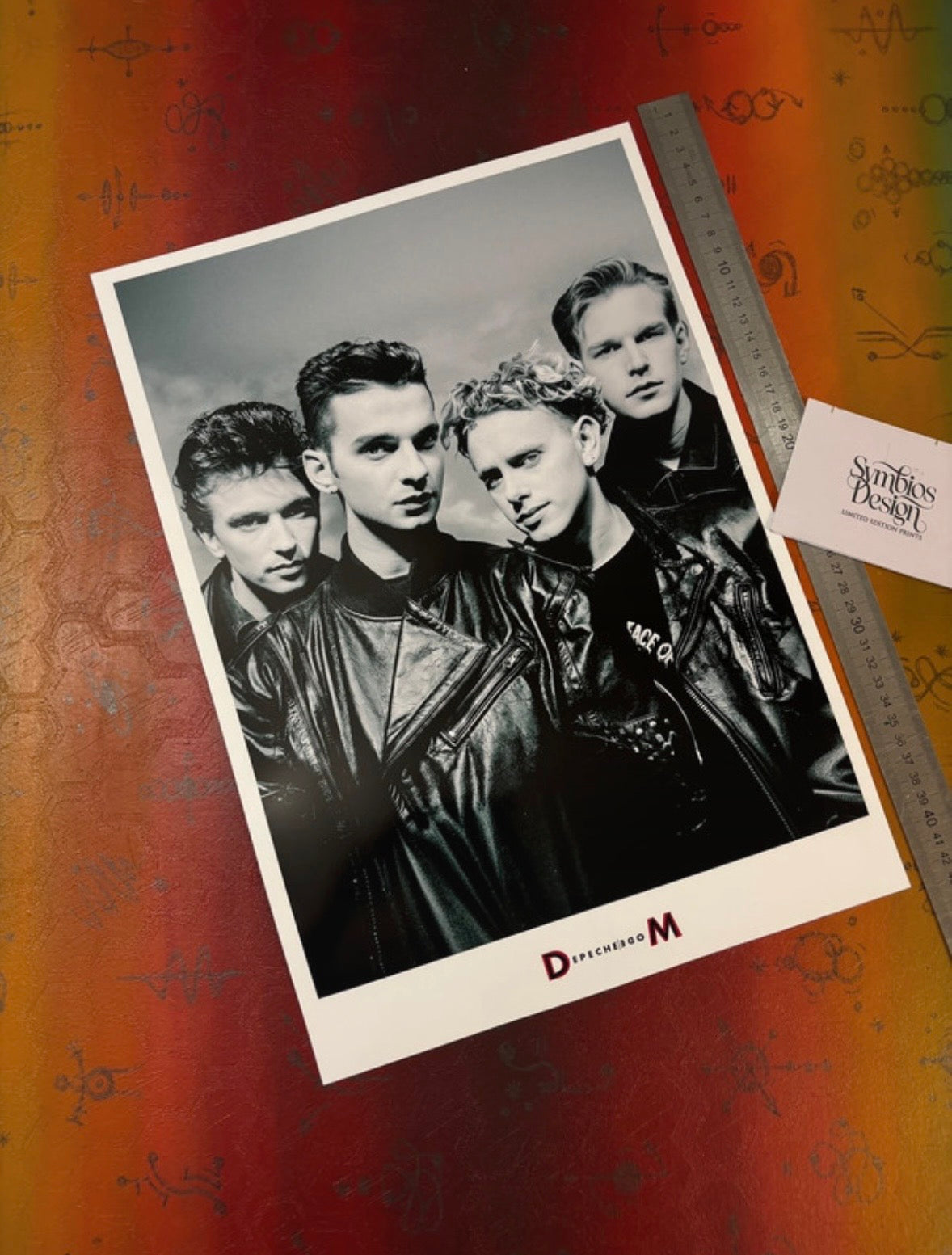 DEPECHE MODE - Symbios Design Rare Glossy Poster Print