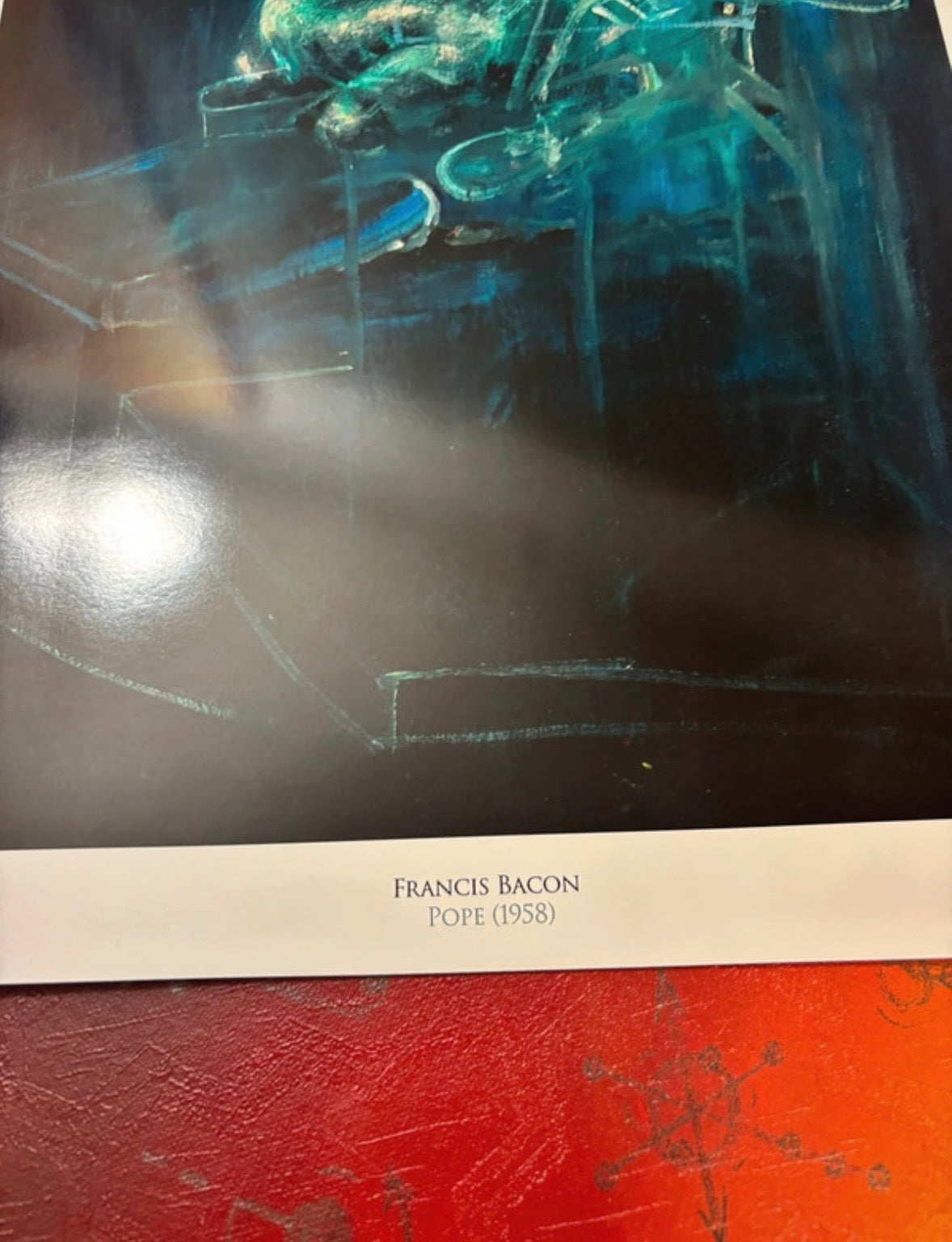 FRANCIS BACON - POPE (1958) - Symbios Design Rare Glossy Poster Print
