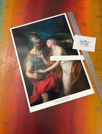 POMPEO GIROLAMO BATONI - Symbios Design Rare Glossy Poster Print
