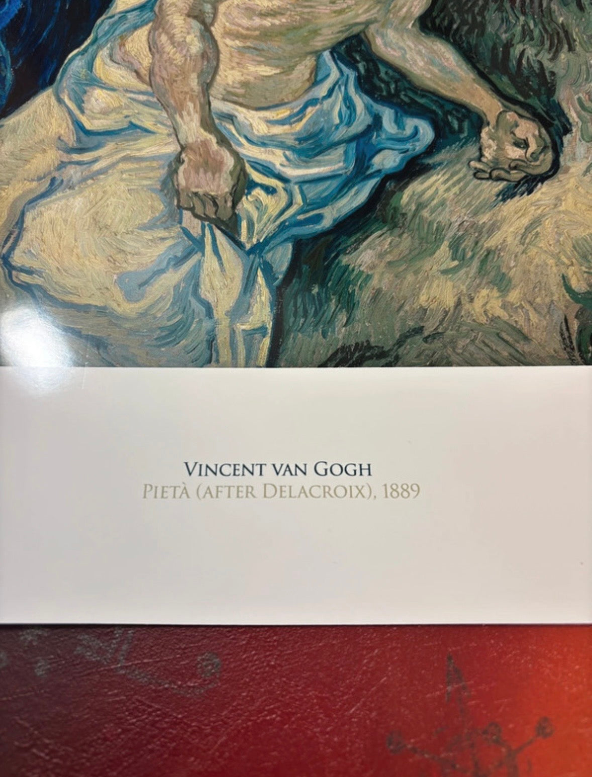 VINCENT VAN GOGH - PIETA - Symbios Design Rare Glossy Poster Print