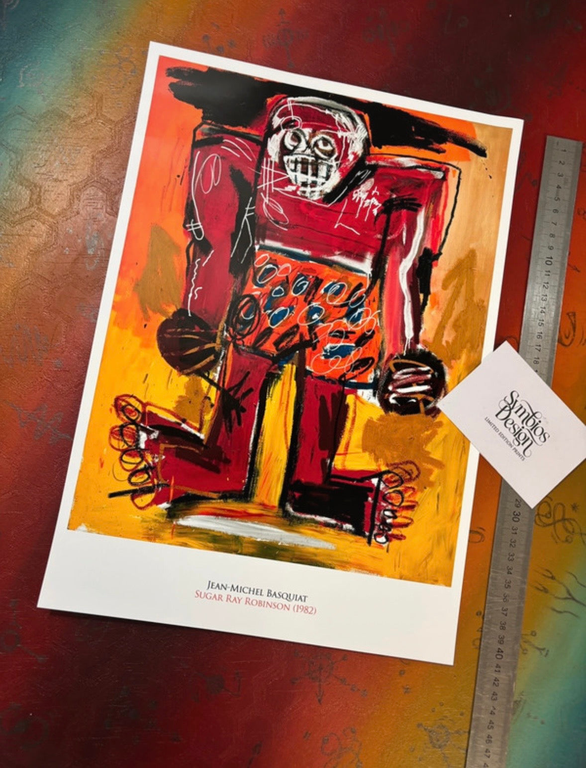 BASQUIAT - Symbios Design Rare Glossy Poster Print