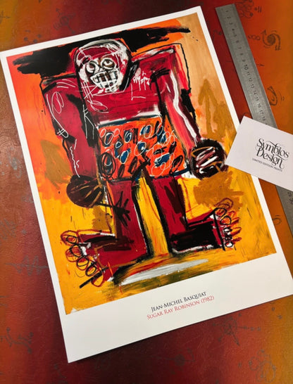 BASQUIAT - Symbios Design Rare Glossy Poster Print