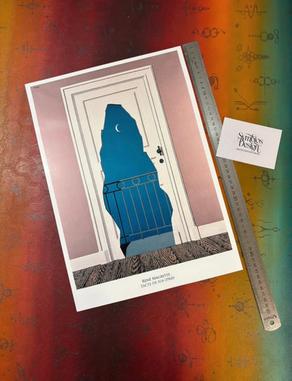 MAGRITTE - L'ACTE DE FOI - Symbios Design Rare Glossy Poster Print