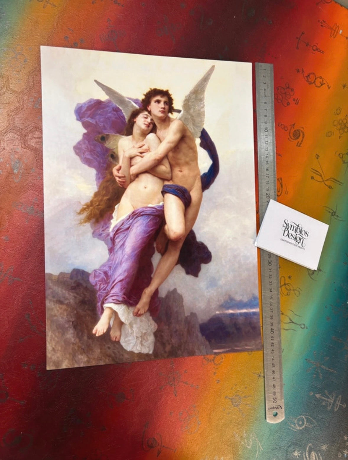 BOURGUEREAU - Symbios Design Rare Glossy Poster Print