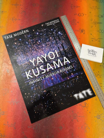 YAYOI KUSAMA - TATE Symbios Design Rare Glossy Poster Print