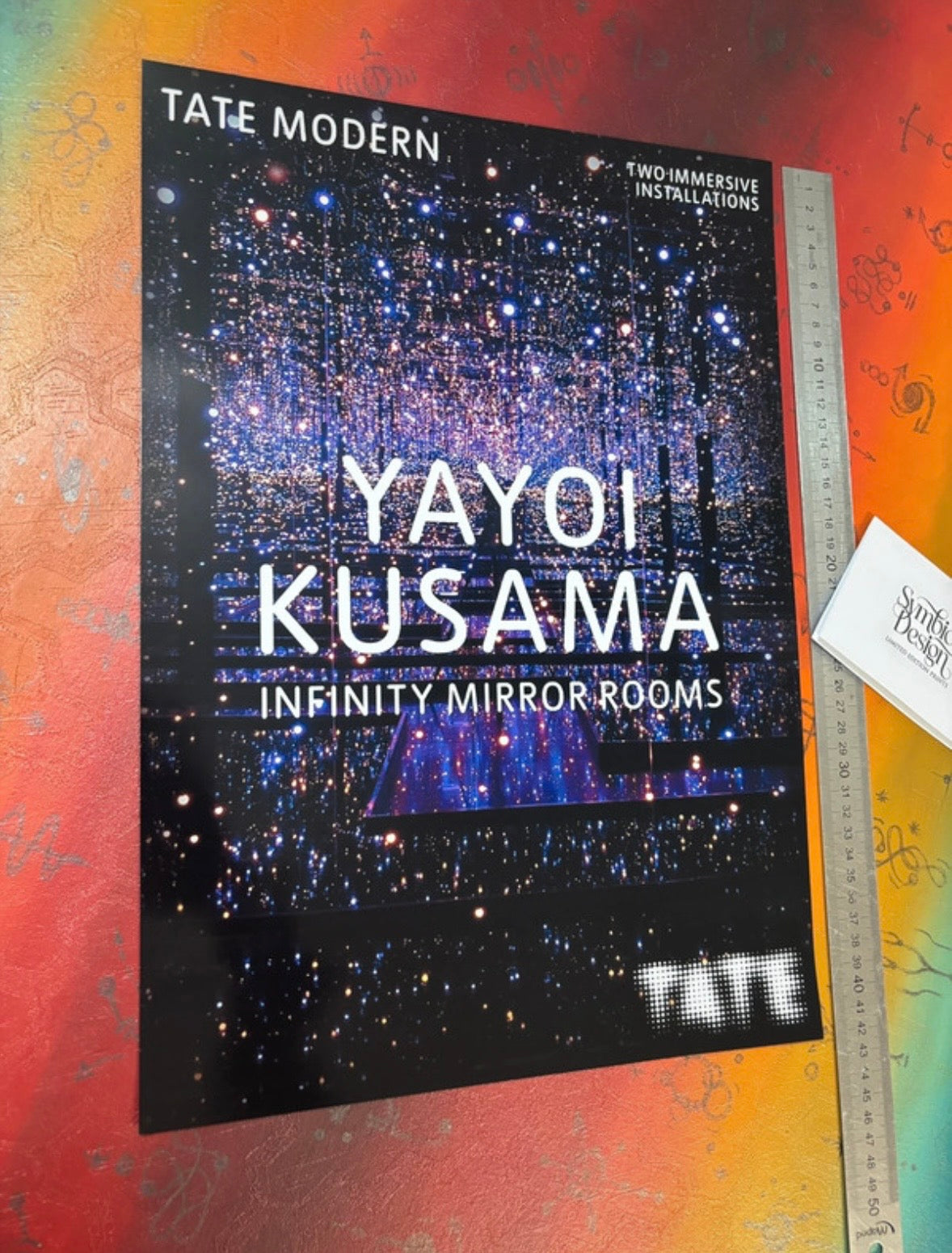 YAYOI KUSAMA - TATE Symbios Design Rare Glossy Poster Print