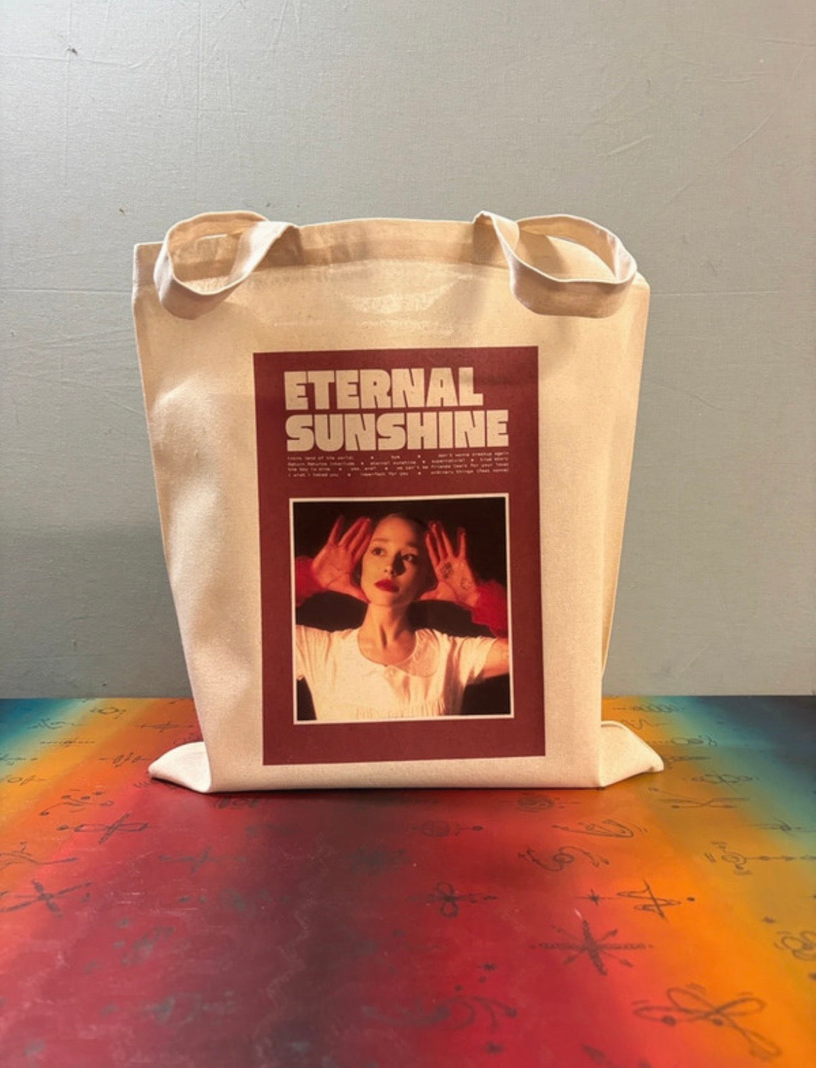 ARIANA GRANDE - ETERNAL SUNSHINE  - Symbios Design Tote Bag