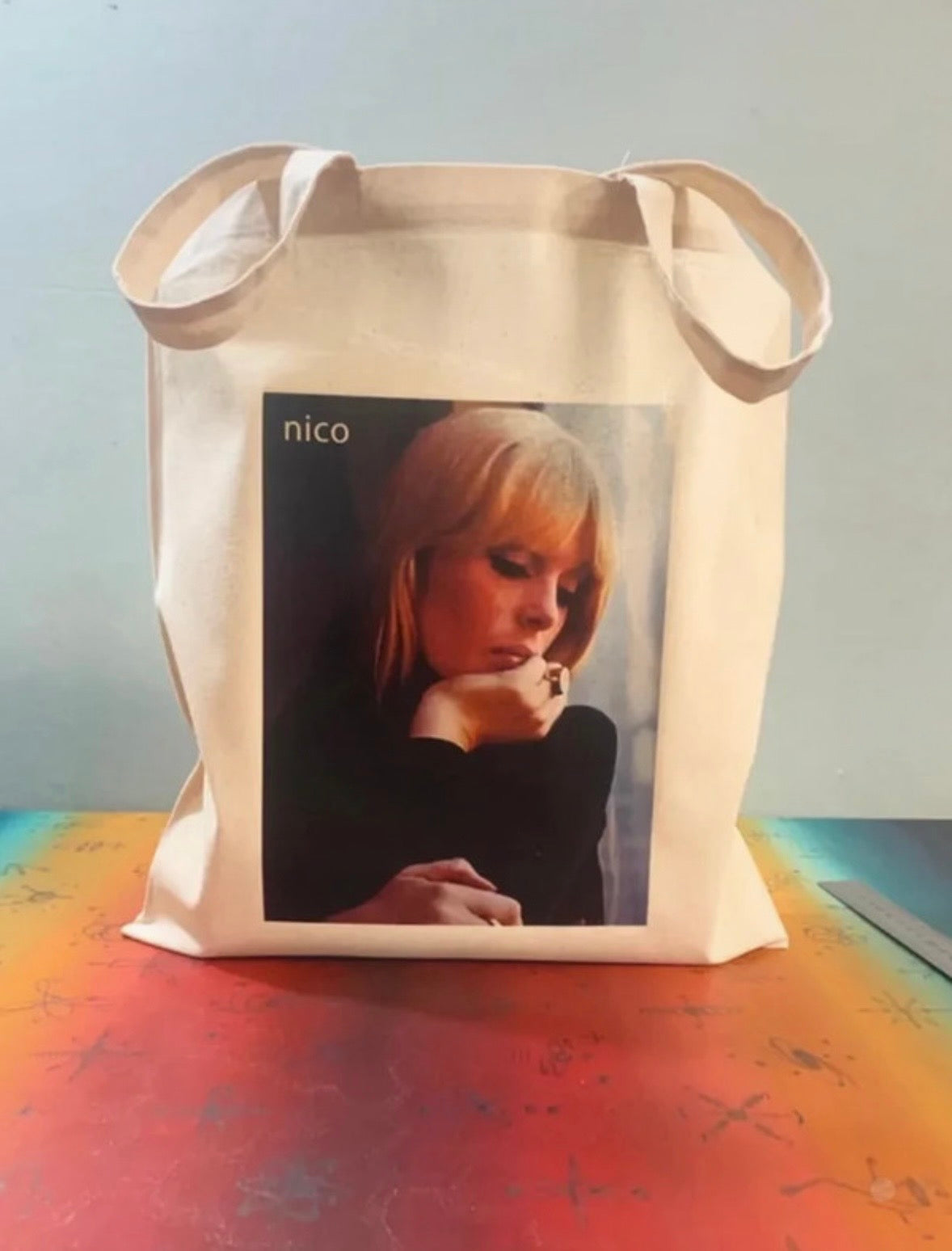 NICO - THE VELVET UNDERGROUND - Symbios Design Tote Bag