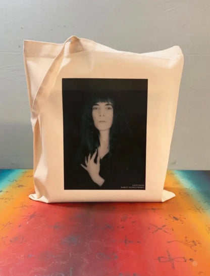 PATTI SMITH - MAPPLETHORPE - Symbios Design Tote Bag