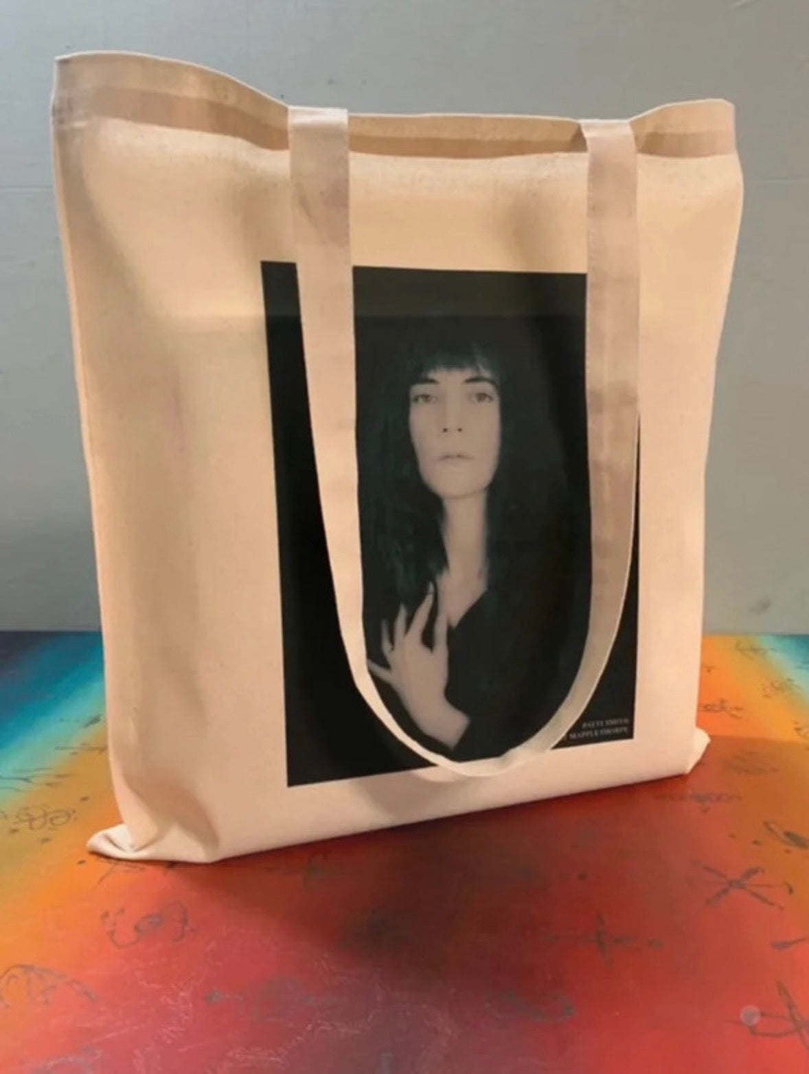 PATTI SMITH - MAPPLETHORPE - Symbios Design Tote Bag