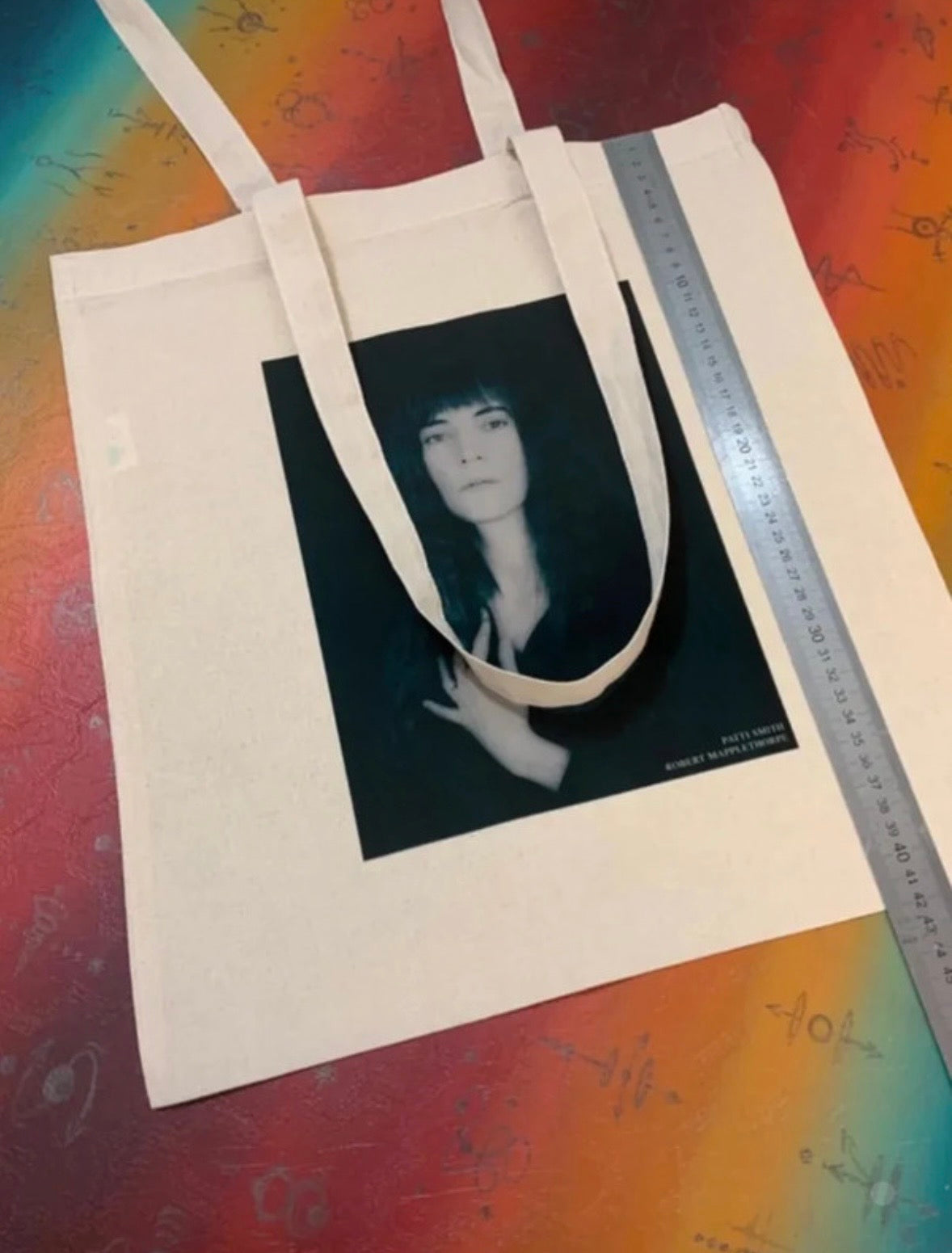 PATTI SMITH - MAPPLETHORPE - Symbios Design Tote Bag