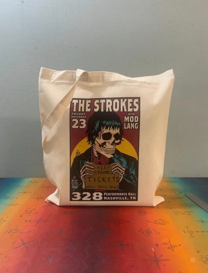 THE STROKES - TICKETS PLEASE! - Symbios Design Tote Bag