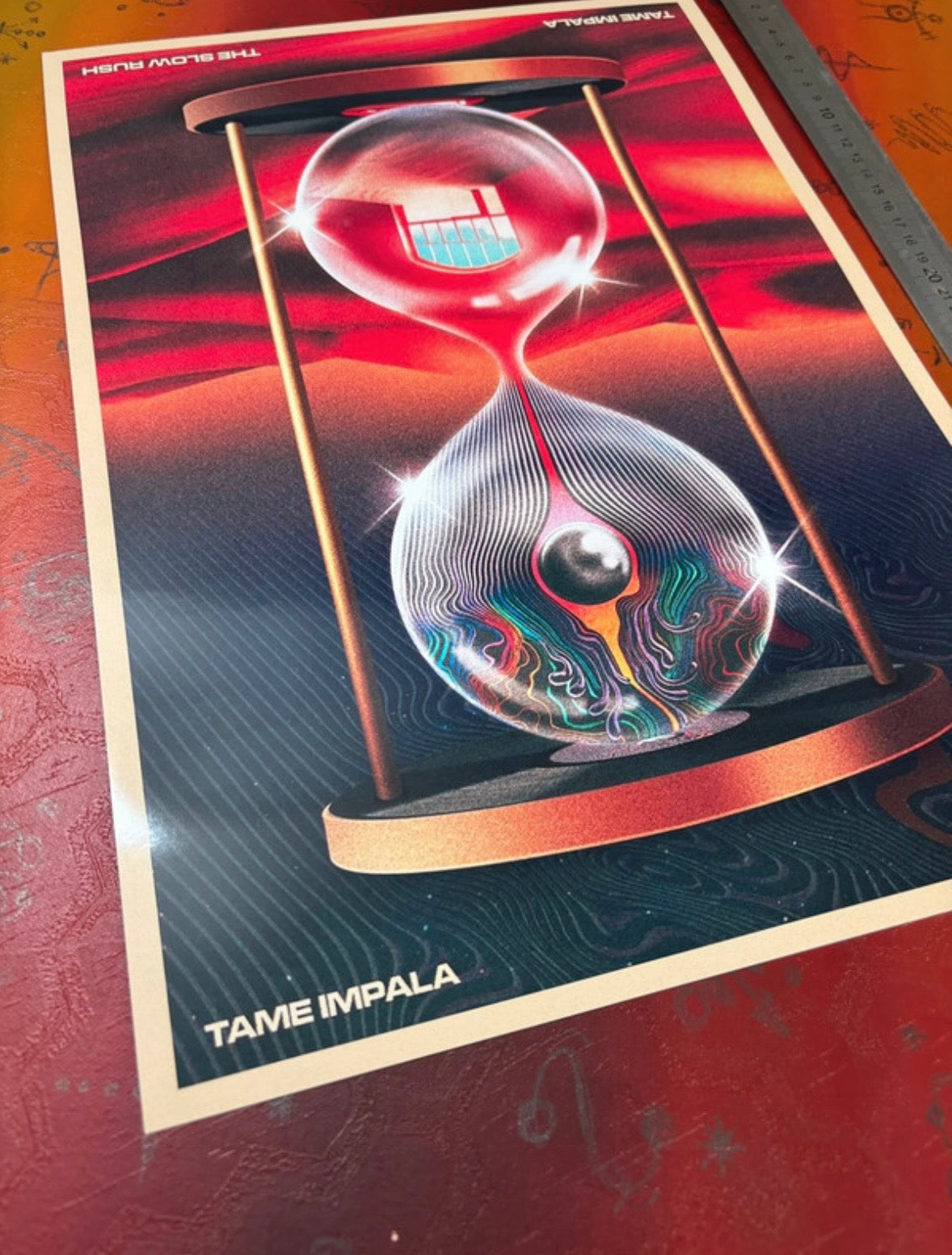 TAME IMPALA - SLOW CURRENTS   - Symbios Design Rare Glossy Poster Print