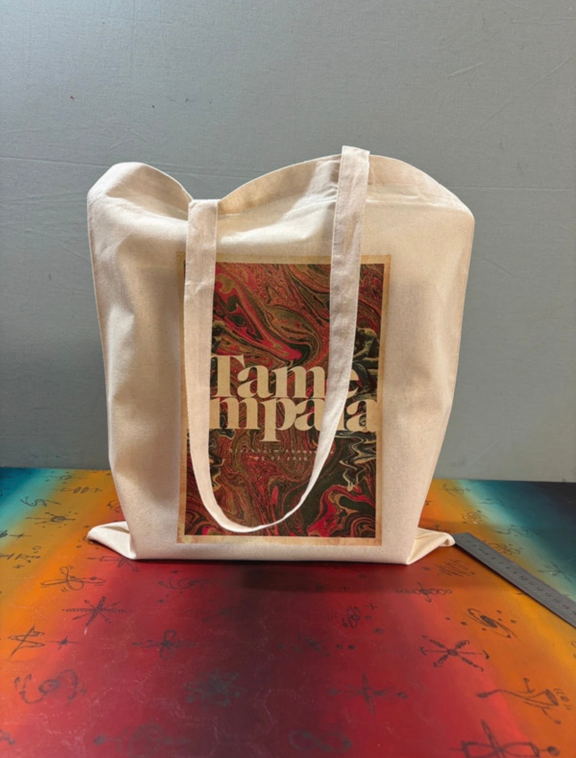 TAME IMPALA - LIVE IN STOCKHOLM - Symbios Design Tote Bag