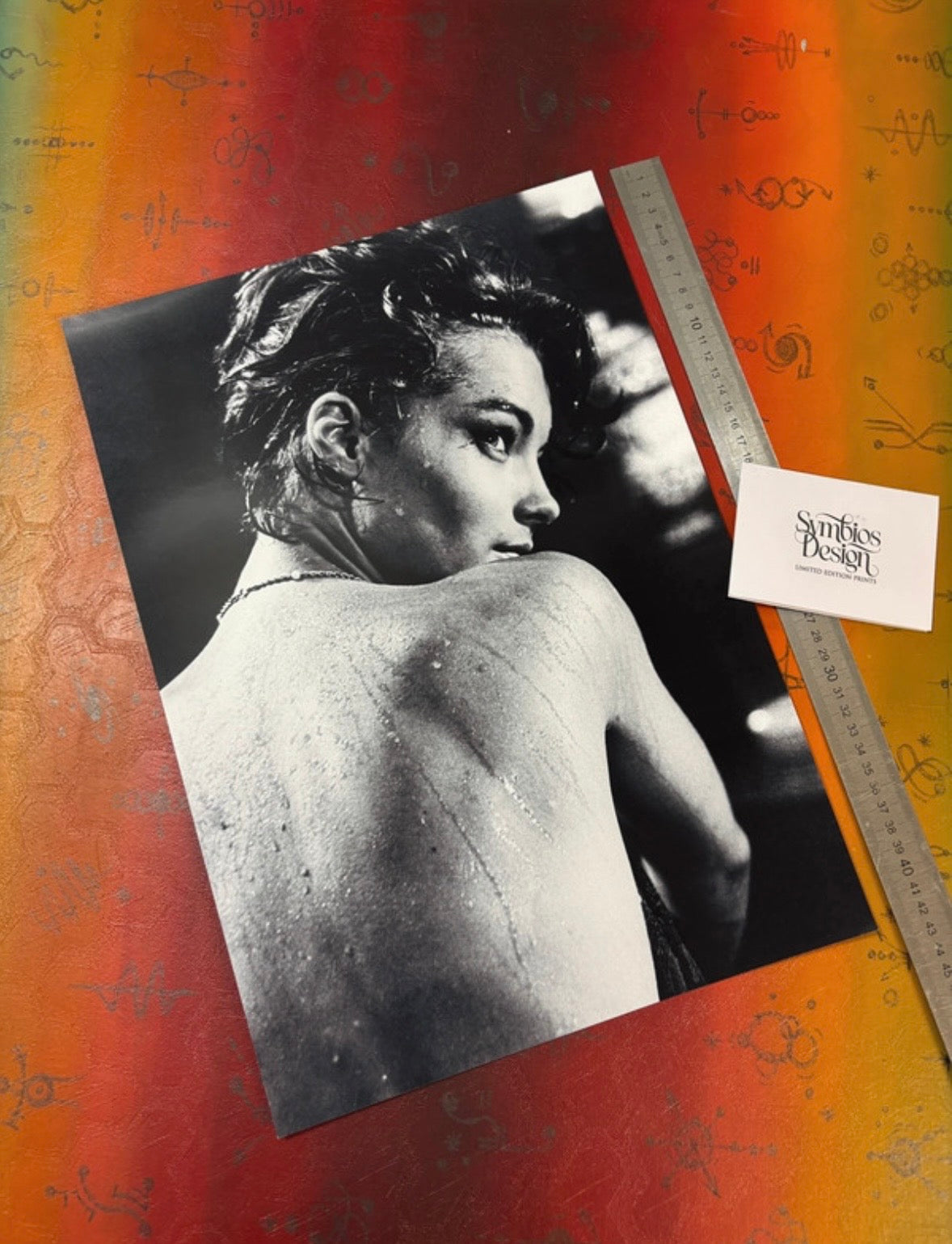 ROMY SCHNEIDER   - Symbios Design Rare Glossy Poster Print