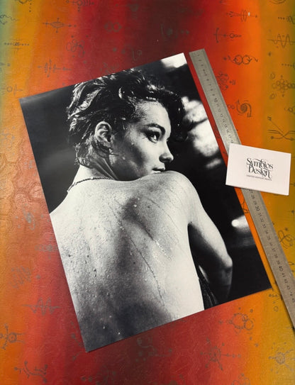 ROMY SCHNEIDER   - Symbios Design Rare Glossy Poster Print
