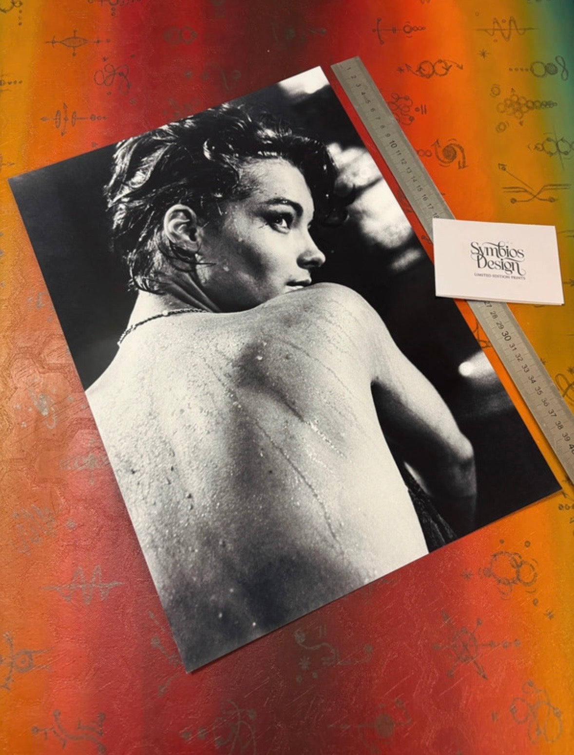 ROMY SCHNEIDER   - Symbios Design Rare Glossy Poster Print