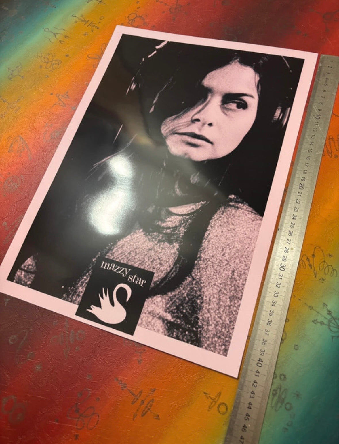 MAZZY STAR   - Symbios Design Rare Glossy Poster Print