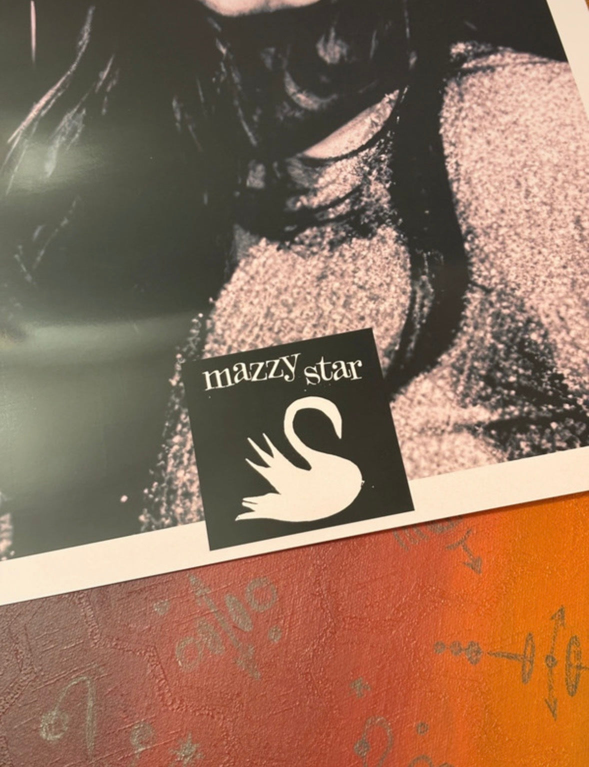 MAZZY STAR   - Symbios Design Rare Glossy Poster Print