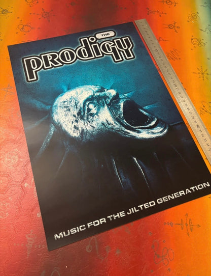 THE PRODIGY - MUSIC FOR A JILTED GENERATION  - Symbios Design Rare Glossy Poster Print